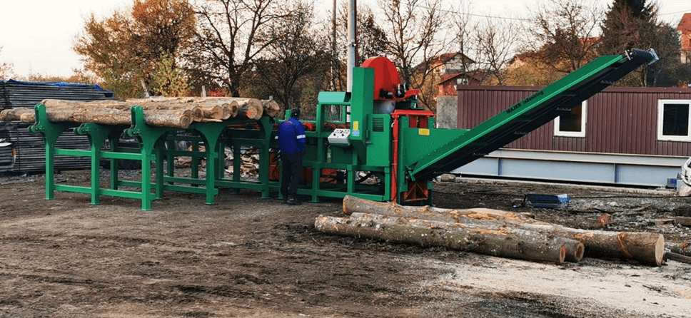 Linie procesat lemn foc Topler Majer Holz 1200